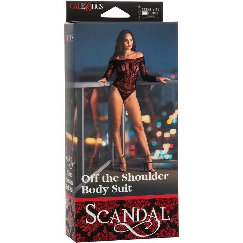 CALEXOTICS - SCANDAL TUTA A BODY CON SPALLE TAGLIA UNICA