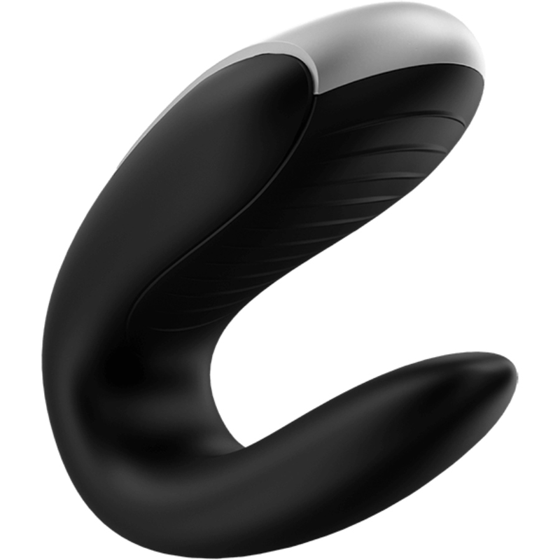 SATISFYER - DOPPELTER SPASS-PARTNERVIBRATOR SCHWARZ