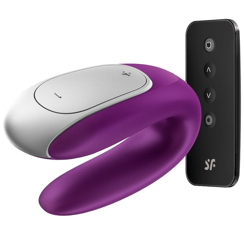 SATISFYER - VIBRATORE DOPPIO FUN PARTNER VIOLA