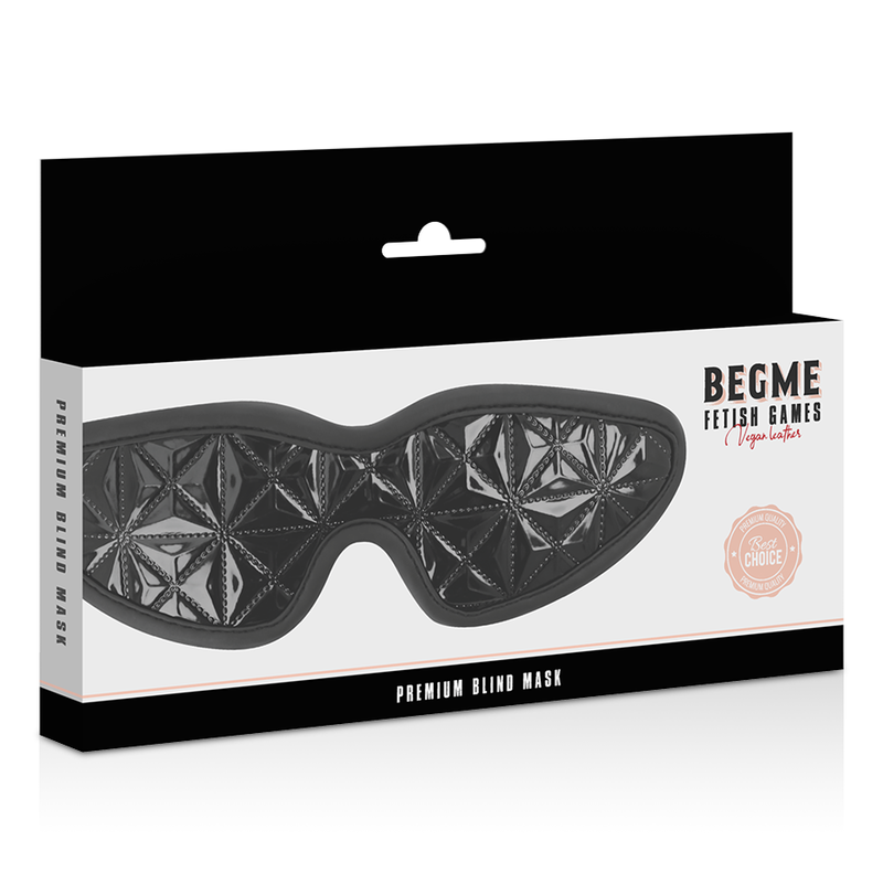 BEGME - MASCHERA CIECA PREMIUM BLACK EDITION CON FODERA IN NEOPRENE