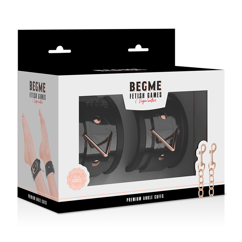 BEGME - BLACK EDITION PREMIUM FUSSMANSCHETTEN MIT NEOPRENFUTTER