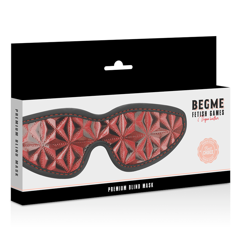 BEGME - RED EDITION MASCHERA CIECA PREMIUM CON FODERA IN NEOPRENE