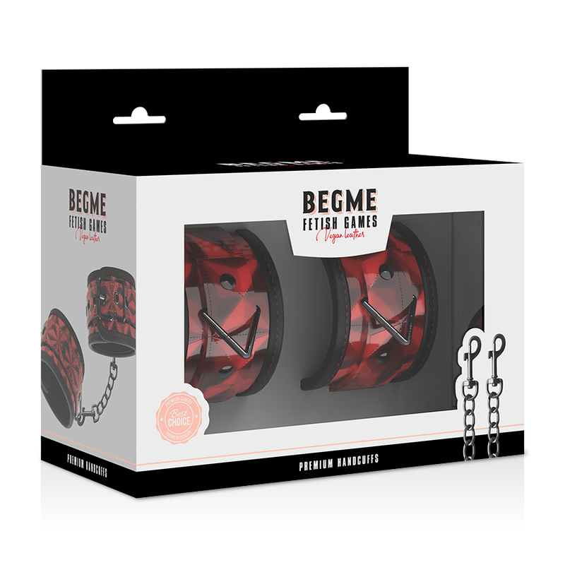 BEGME - RED EDITION PREMIUM HANDSCHELLEN MIT NEOPRENFUTTER