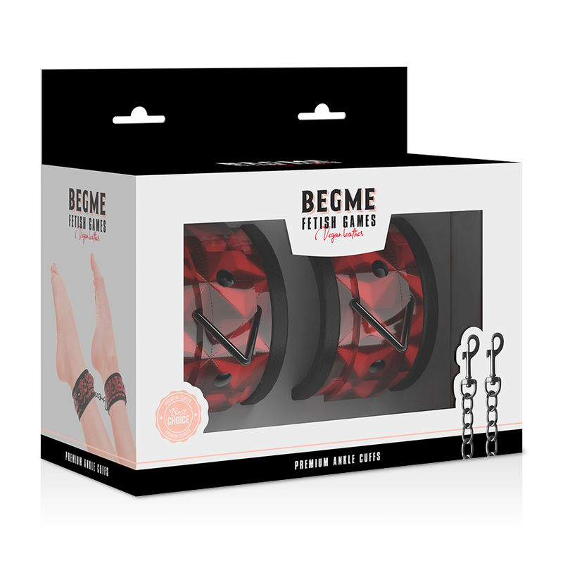 BEGME - RED EDITION PREMIUM FUSSMANSCHETTEN MIT NEOPRENFUTTER