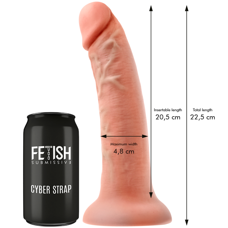 FETISCH SUBMISSIVE CYBER STRAP - HARNESS MIT FERNBEDIENUNG DILDO WATCHME L TECHNOLOGIE