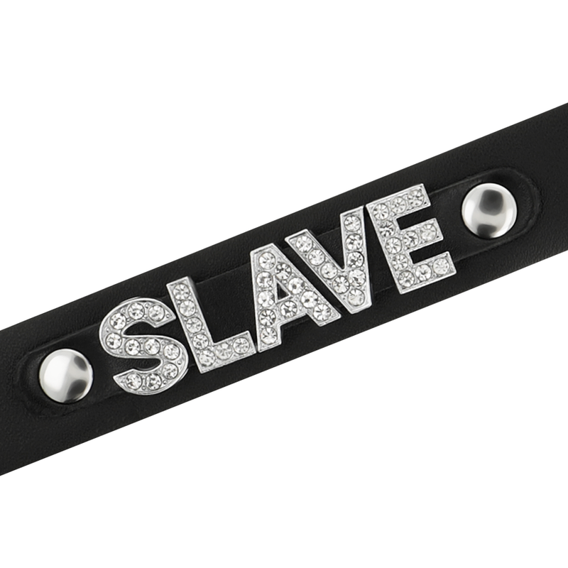 COQUETTE CHIC DESIRE - SLAVE-HALSBAND AUS VEGANEM LEDER