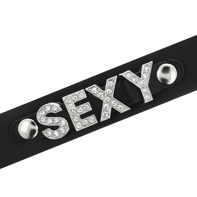 COQUETTE CHIC DESIRE - SEXY CHOKER IN PELLE VEGANA