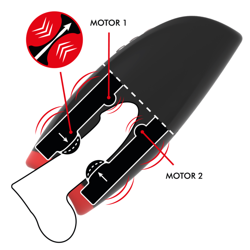 JAMYJOB - NOVAX MASTURBATOR MIT VIBRATION UND KOMPRESSION