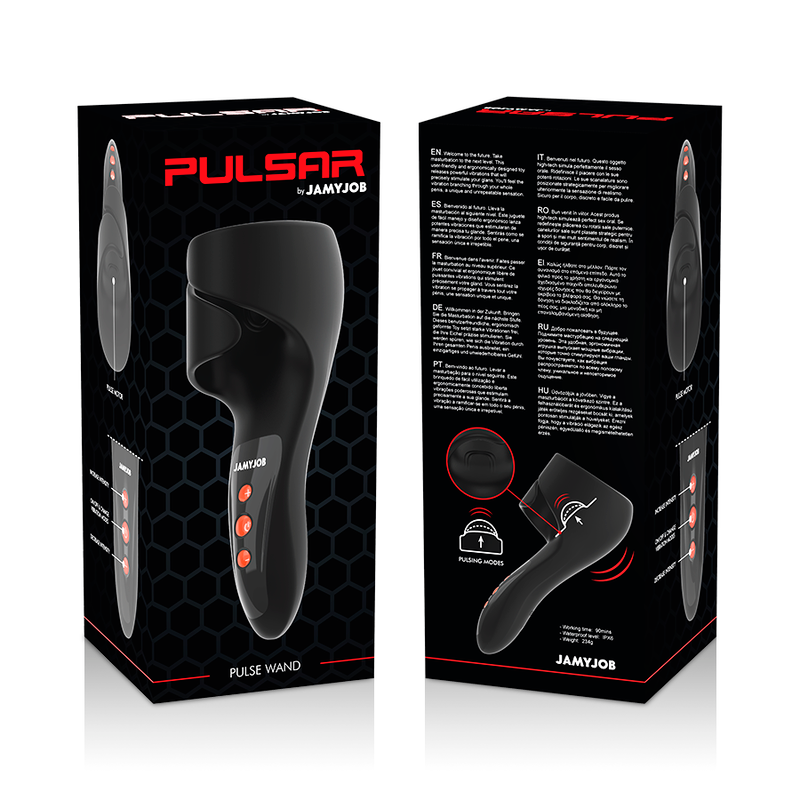 JAMYJOB - PULSAR WAND VIBRATION AND PULSATION MODES