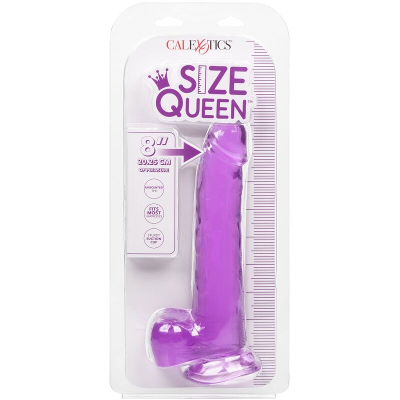 CALEXOTICS - GRÖßE QUEEN DILDO LILA 20,3 CM