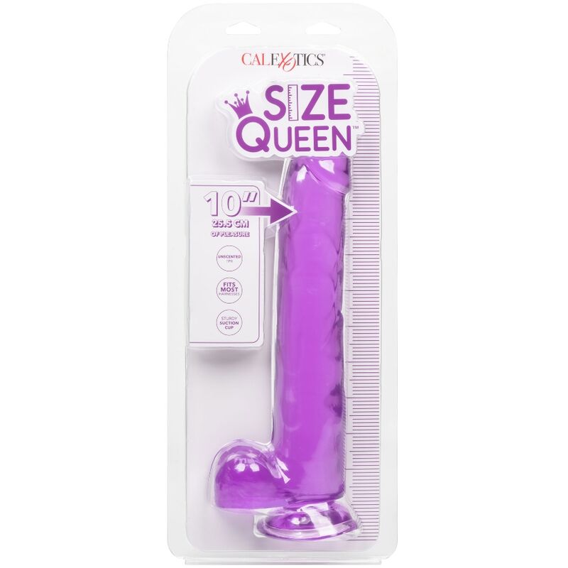 CALEXOTICS - GRÖßE QUEEN DILDO LILA 25,5 CM