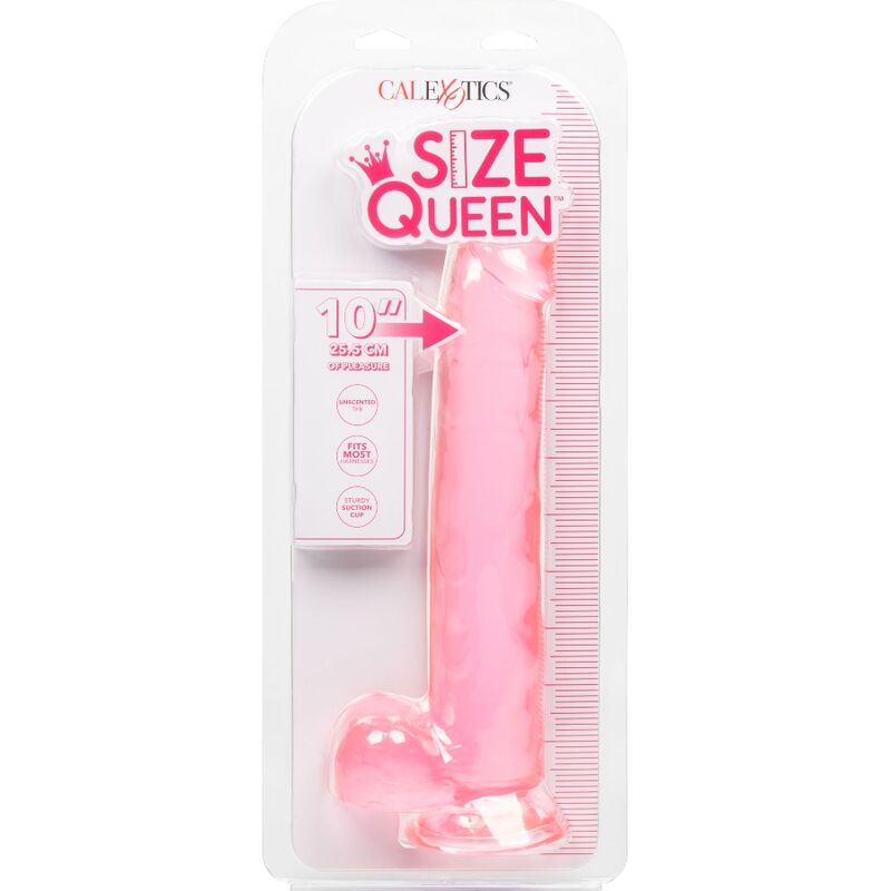 CALEXOTICS - TAGLIA QUEEN DILDO ROSA 25,5 CM