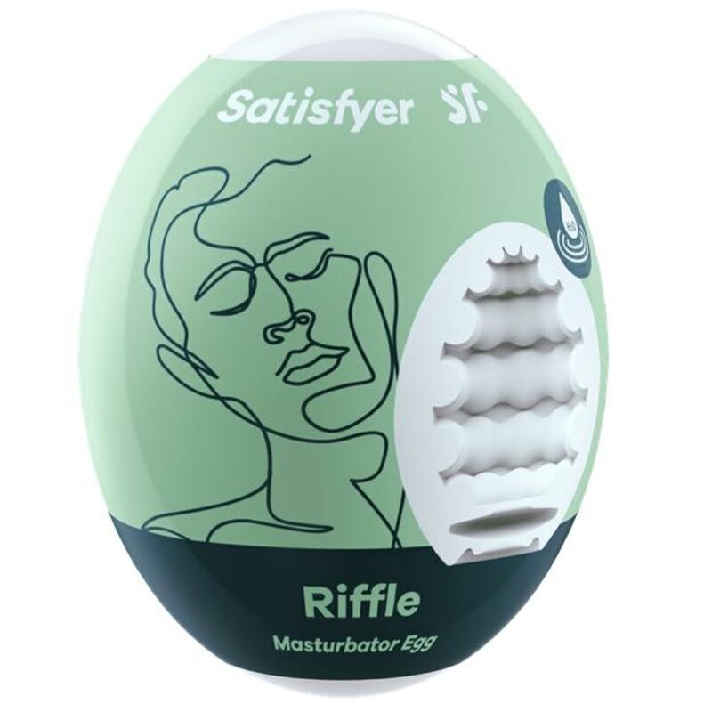 SATISFYER - RIFFLE MASTURBATOR EGG