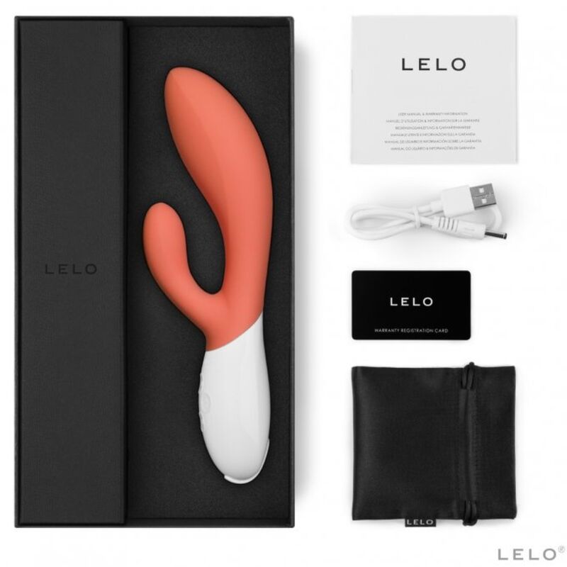 LELO - INA 3 LUXUS-KORALLEN-KANINCHENVIBRATOR