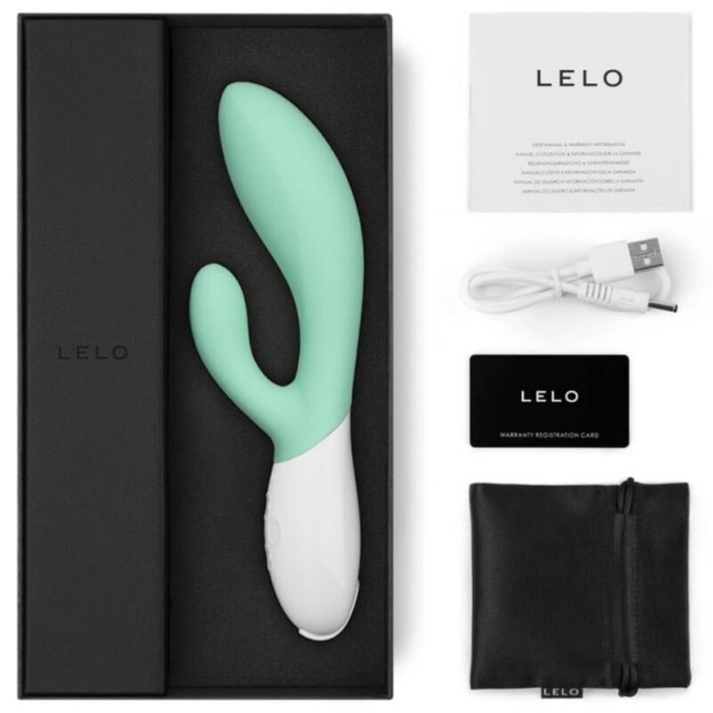 LELO - INA 3 GRÜNER KANINCHENVIBRATOR LUXUS-SEEALGEN