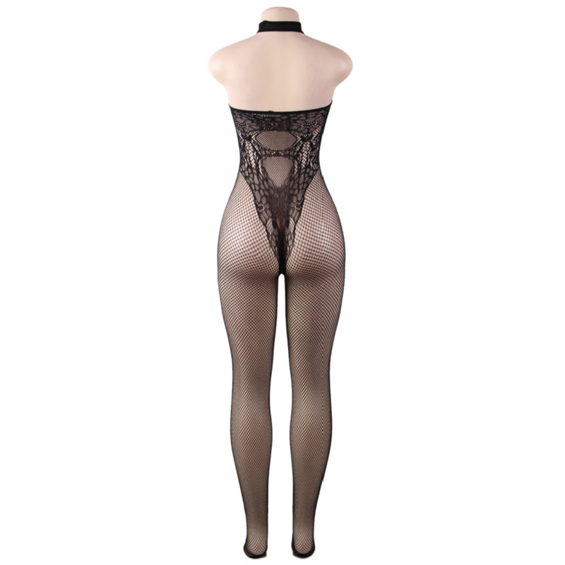 QUEEN LINGERIE - BODYSTOCKING SCHIENA NUDA S/L