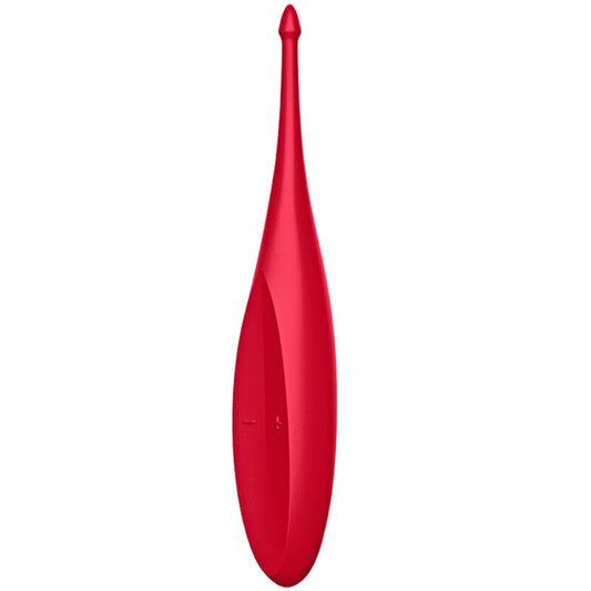 SATISFYER - VIBRATORE TWIRLING FUN TIP ROSSO