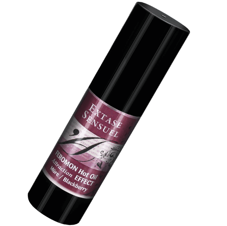 EXTASE SENSUAL - WÄRMEFFEKT-MASSAGEÖL MIT BROMBEER-PHEROMONEN 30 ML