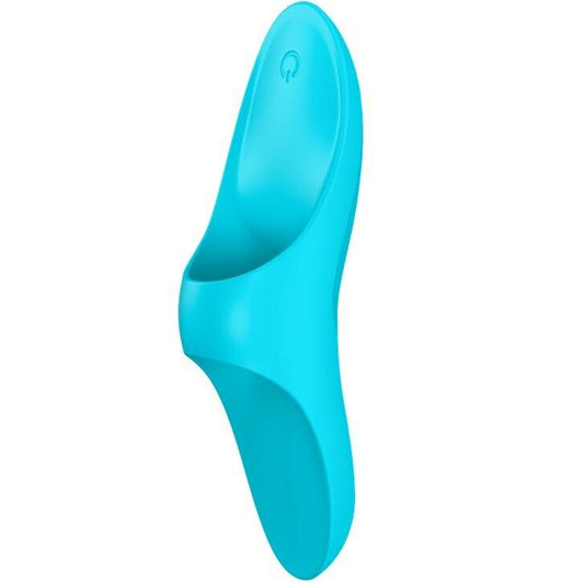 SATISFYER - TEASER VIBRATORE DA DITO LUCE BLU