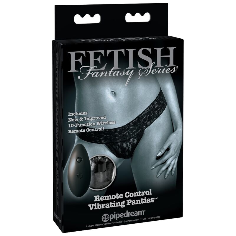 FETISH FANTASY LIMITED EDITION - REMOTE CONTROL VIBRATING PANTIES