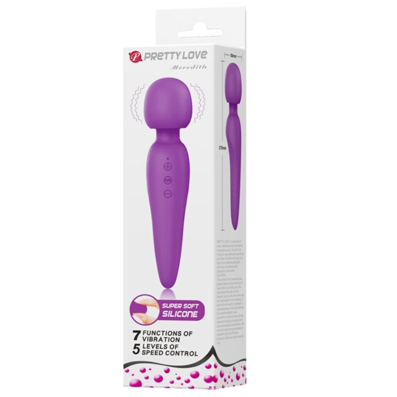 PRETTY LOVE - MEREDITH MASSAGER 12 VIBRATIONSMODI