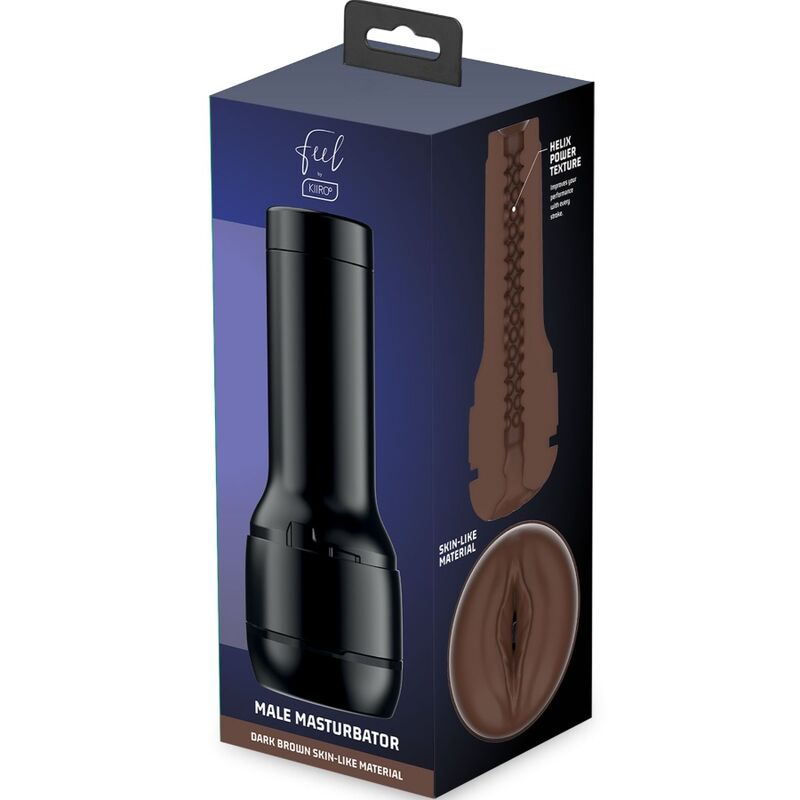 KIIROO - FEEL STROKER MASTURBATOR-STIMULATOR - DUNKELBRAUN 