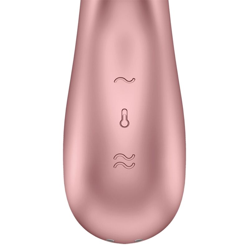 SATISFYER - VIBRATORE HOT LOVER ROSA E BEIGE