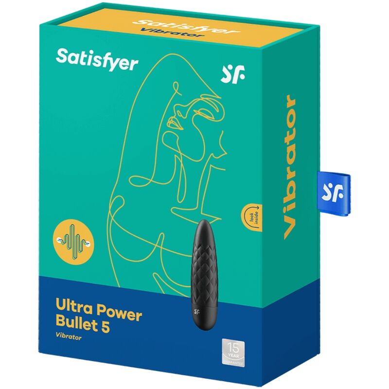 SATISFYER - ULTRA POWER BULLET 5 NERO