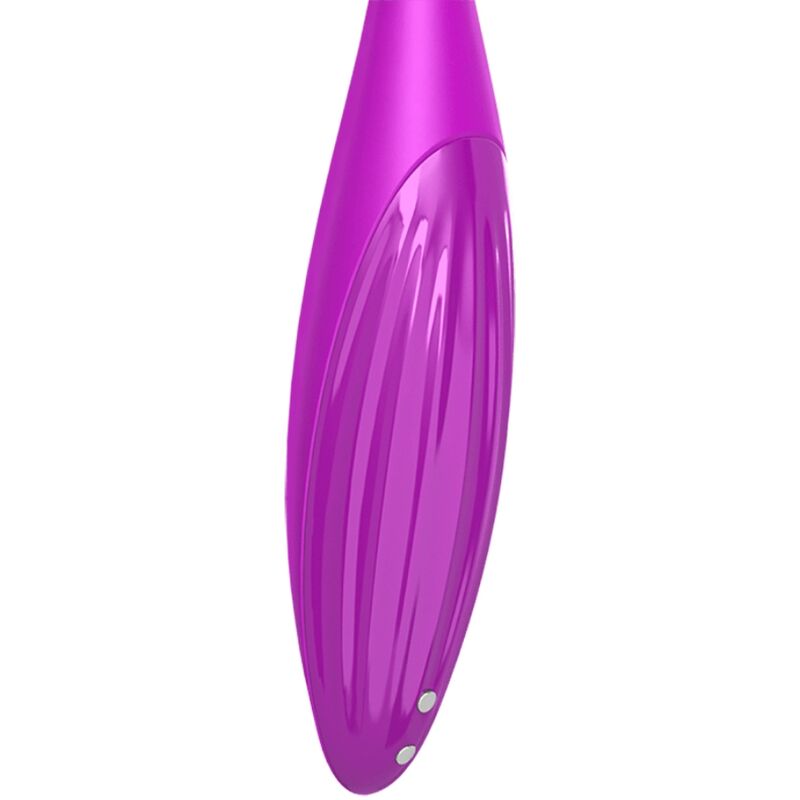 SATISFYER - TWIRLING JOY VIBRATORE CON PUNTA CLITORIDEA FUCSIA