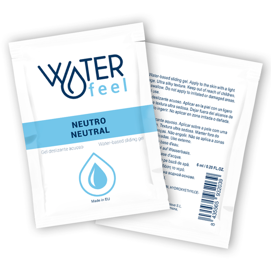 WATERFEEL - GEL SCIVOLANTE NEUTRO A BASE D'ACQUA 6 ML