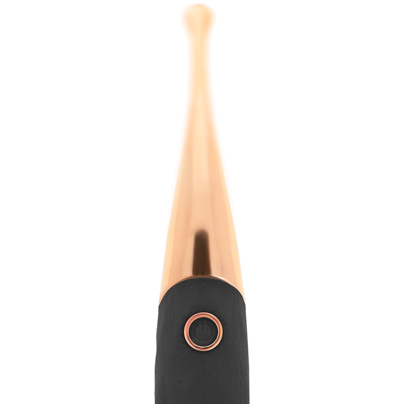 OHMAMA - STIMOLATORE CLITORIDEO RICARICABILE 36 MODALITÀ NERO-ROSA-ORO