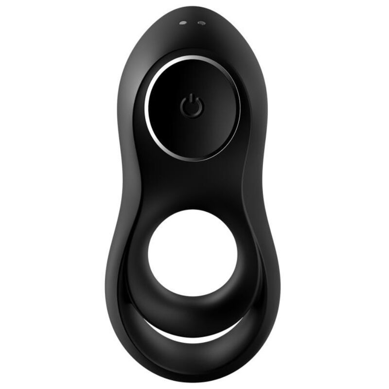 SATISFYER - LEGENDÄRER DUO-RING-VIBRATOR SCHWARZ