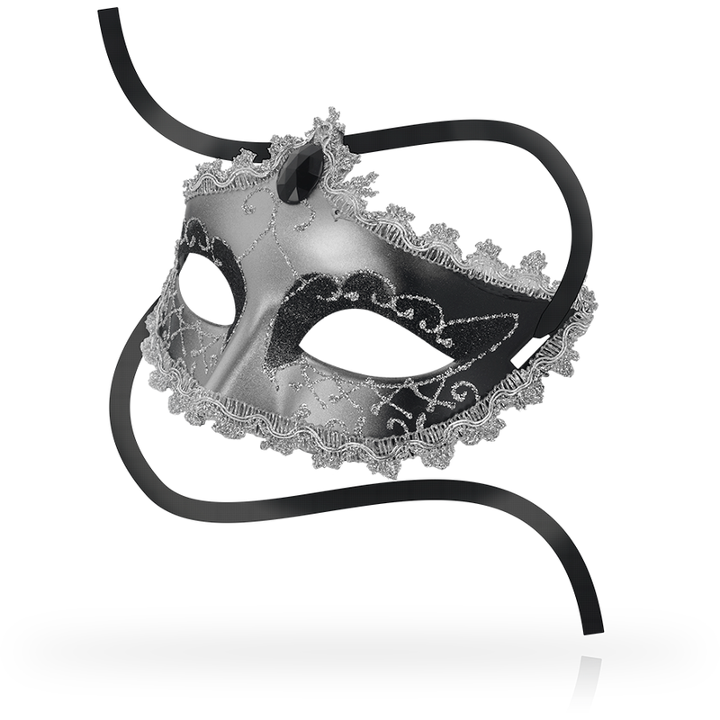 OHMAMA - MASKEN SCHWARZE DIAMANT-GRAU-MASKE