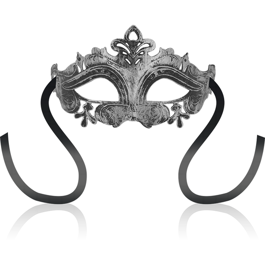 OHMAMA - MASCHERE MASCHERA STILE VENEZIANA ARGENTO