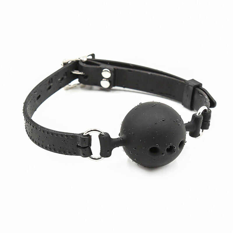 OHMAMA FETISH - ATMUNGSAKTIVER BALLGAG AUS SILIKON, GRÖSSE S