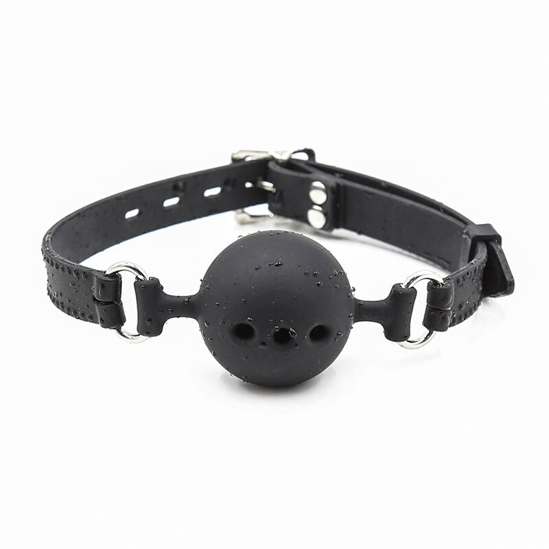 OHMAMA FETISH - ATMUNGSAKTIVER BALLGAG AUS SILIKON, GRÖSSE S