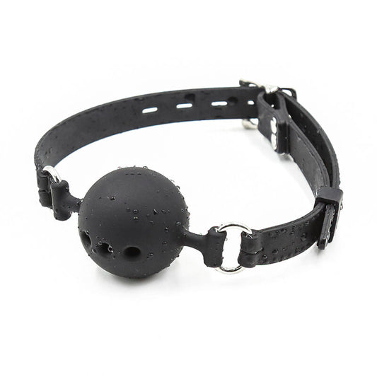 OHMAMA FETISH - ATMUNGSAKTIVER BALLGAG AUS SILIKON, GRÖSSE M