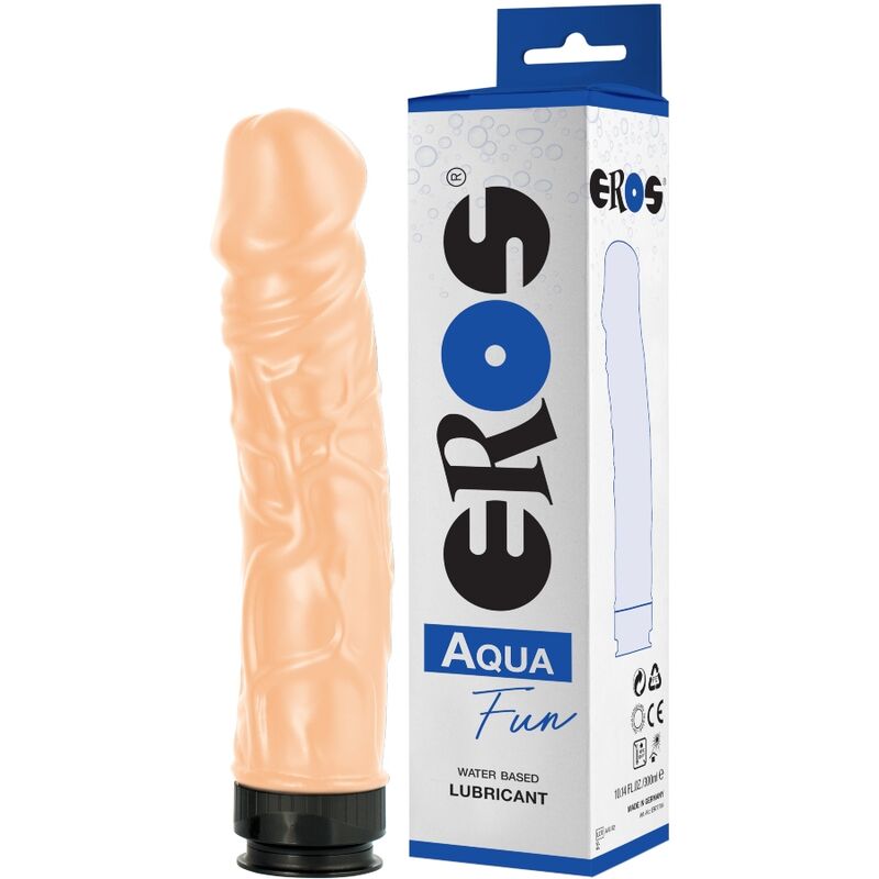 EROS - DILDO AQUA FUN E LUBRIFICANTE A BASE D'ACQUA