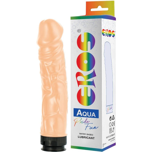 PRIDE - EROS AQUA LGBT PRIDE DILDO E LUBRIFICANTE A BASE D'ACQUA