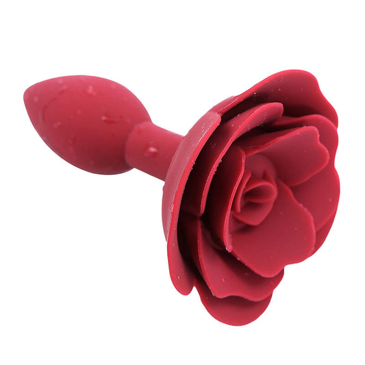 OHMAMA FETISH - TAPPO ANALE IN SILICONE ROSA ROSSO