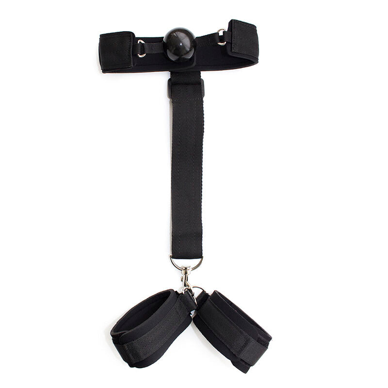 OHMAMA FETISH - BAVAGLIO FETISH IN NEOPRENE CON MANETTE