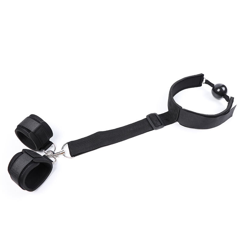 OHMAMA FETISH - BAVAGLIO FETISH IN NEOPRENE CON MANETTE