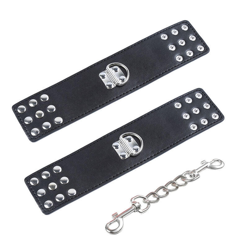 OHMAMA FETISH - WRIST RESTRAINTS SNAP FASTEN METAL