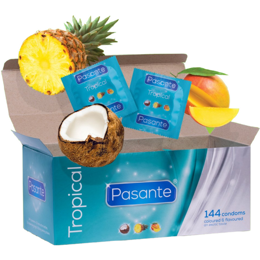 PASANTE - PRESERVATIVI SAPORI TROPICALI 144 UNITÀ