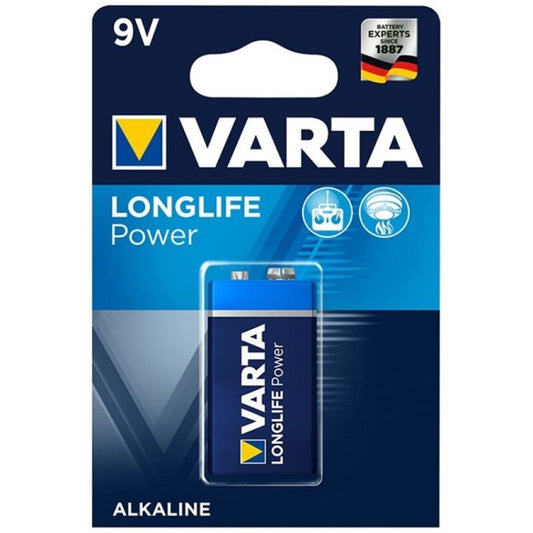 VARTA - BATTERIA ALCALINA LONGLIFE POWER 9V LR61 1 UNITÀ