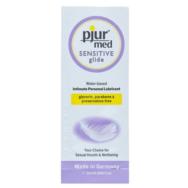 PJUR - MED SENSITIVE GLIDE LUBRIFICANTE A BASE D'ACQUA 2 ML