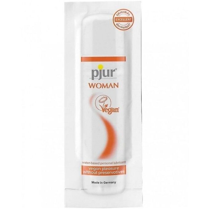 PJUR - LUBRIFICANTE VEGANO DONNA A BASE D'ACQUA 2 ML