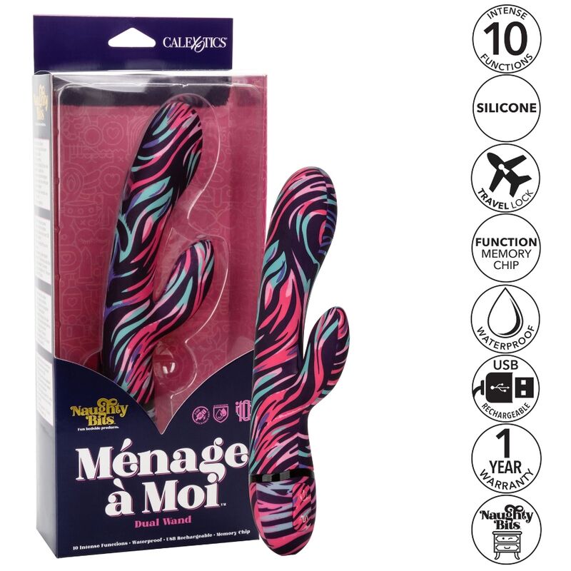 CALEXOTICS - MENAGE A MOI DOPPELSTABVIBRATOR