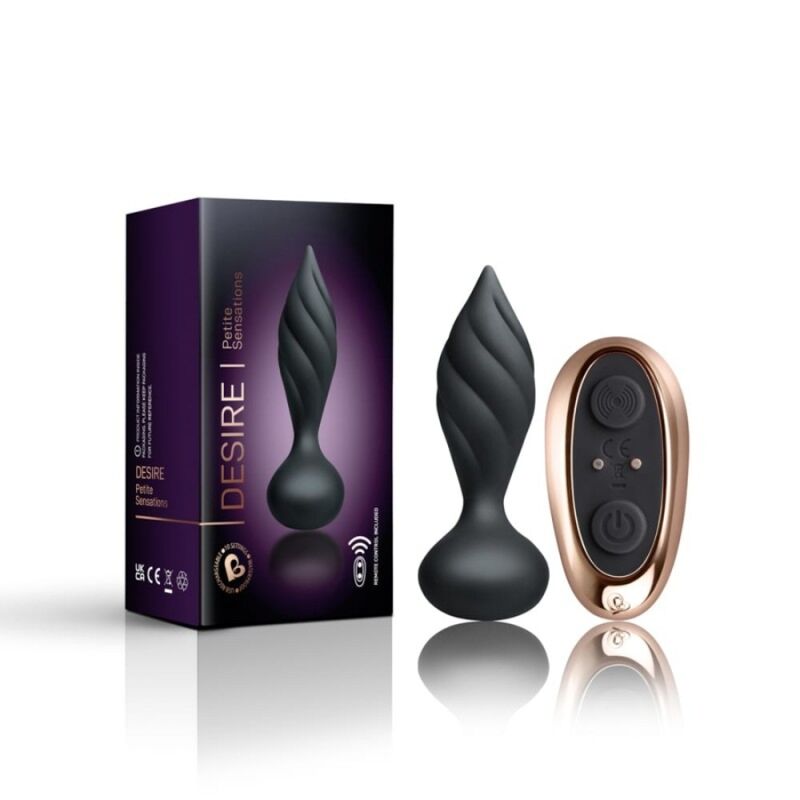 ROCKS-OFF - DESIRE ANAL STIMULATOR - SCHWARZ