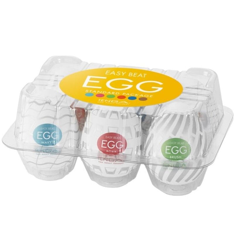 TENGA - EASY BEAT MASTURBATOR EIERPACK 6 EINHEITEN